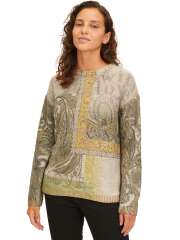 Betty Barclay - Strik bluse med print