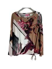 Betty Barclay - Grafisk bluse med sten