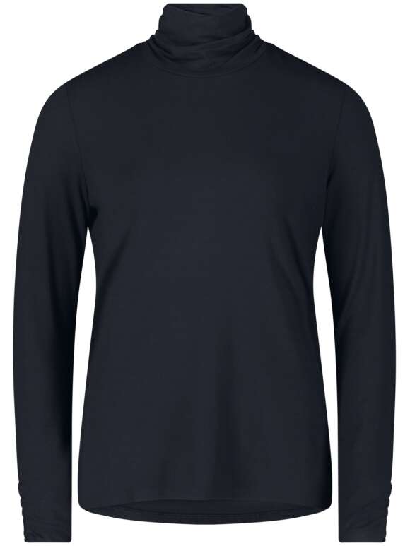 Betty Barclay CASUAL-MIT ÄRMELAUFSCHLAG - T-shirt con stampa - patch white brown/bianco