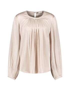 Gerry Weber - Bluse med rynkedetaljer