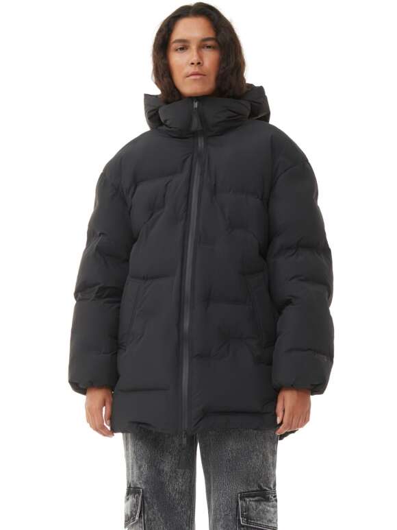 Ganni - SOFT PUFFER MIDI JAKKE