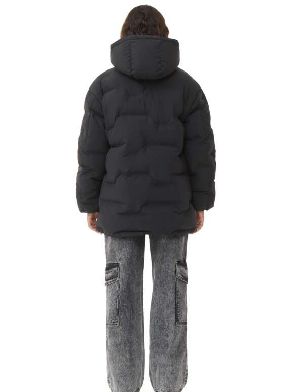 Ganni - SOFT PUFFER MIDI JAKKE