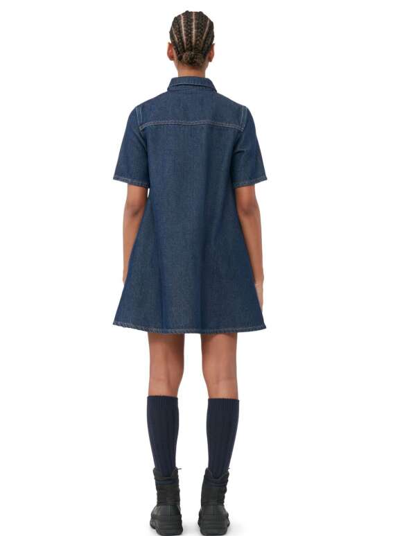 Ganni - HEAVY DENIM MINIKJOLE