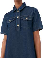 Ganni - HEAVY DENIM MINIKJOLE