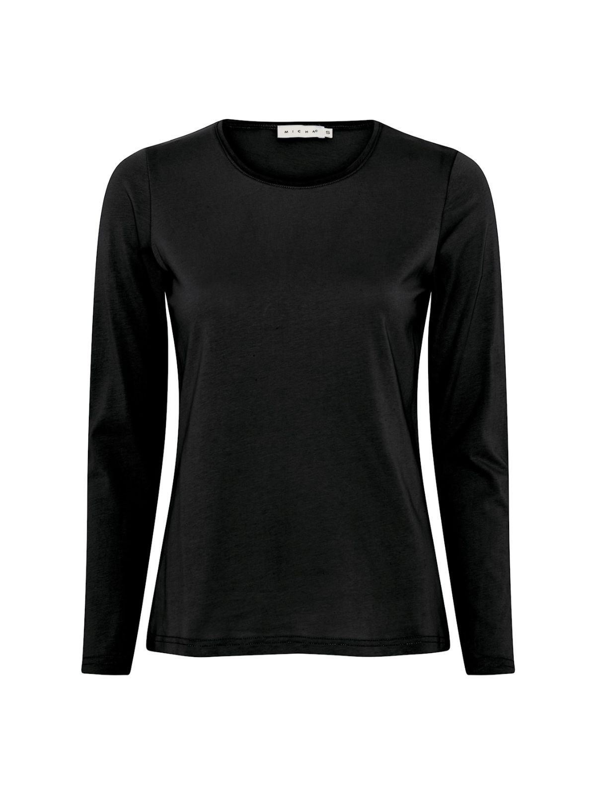 Basic langærmet bluse