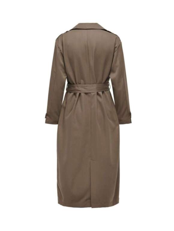 Only - LINE X-LONG TRENCHCOAT