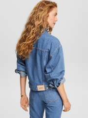 Esprit - WORKWEAR DENIM JAKKE