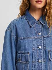 Esprit - WORKWEAR DENIM JAKKE