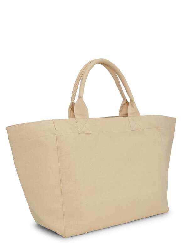 Ganni - Oversized Canvas Tote