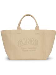 Ganni - Oversized Canvas Tote