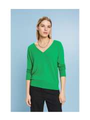 Esprit - V NECK STRIK