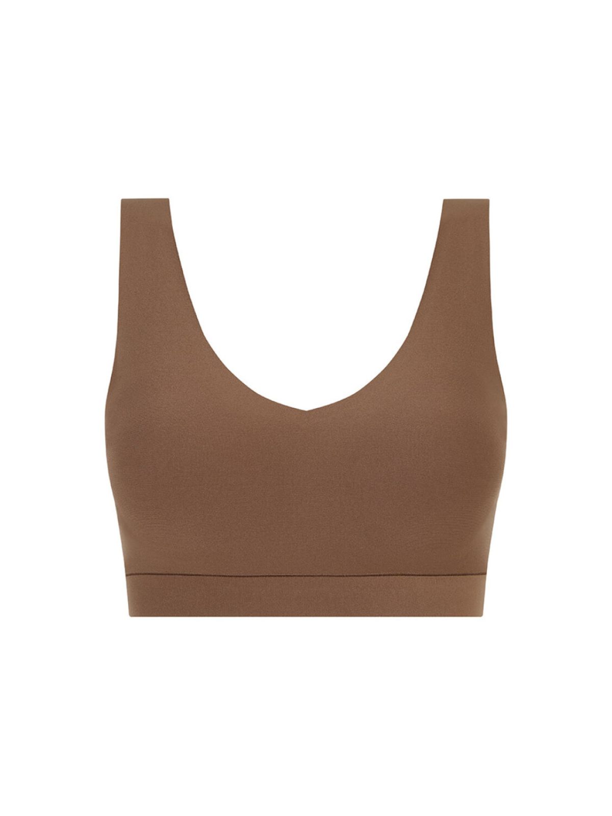 SOFT STRETCH BRASSIERE PADDED V NECK