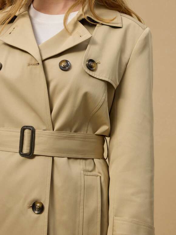 REDGREEN - SHANNON Klassisk Trenchcoat