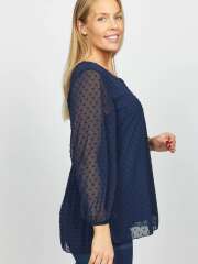 2-Biz - EBBIE Chiffon Bluse