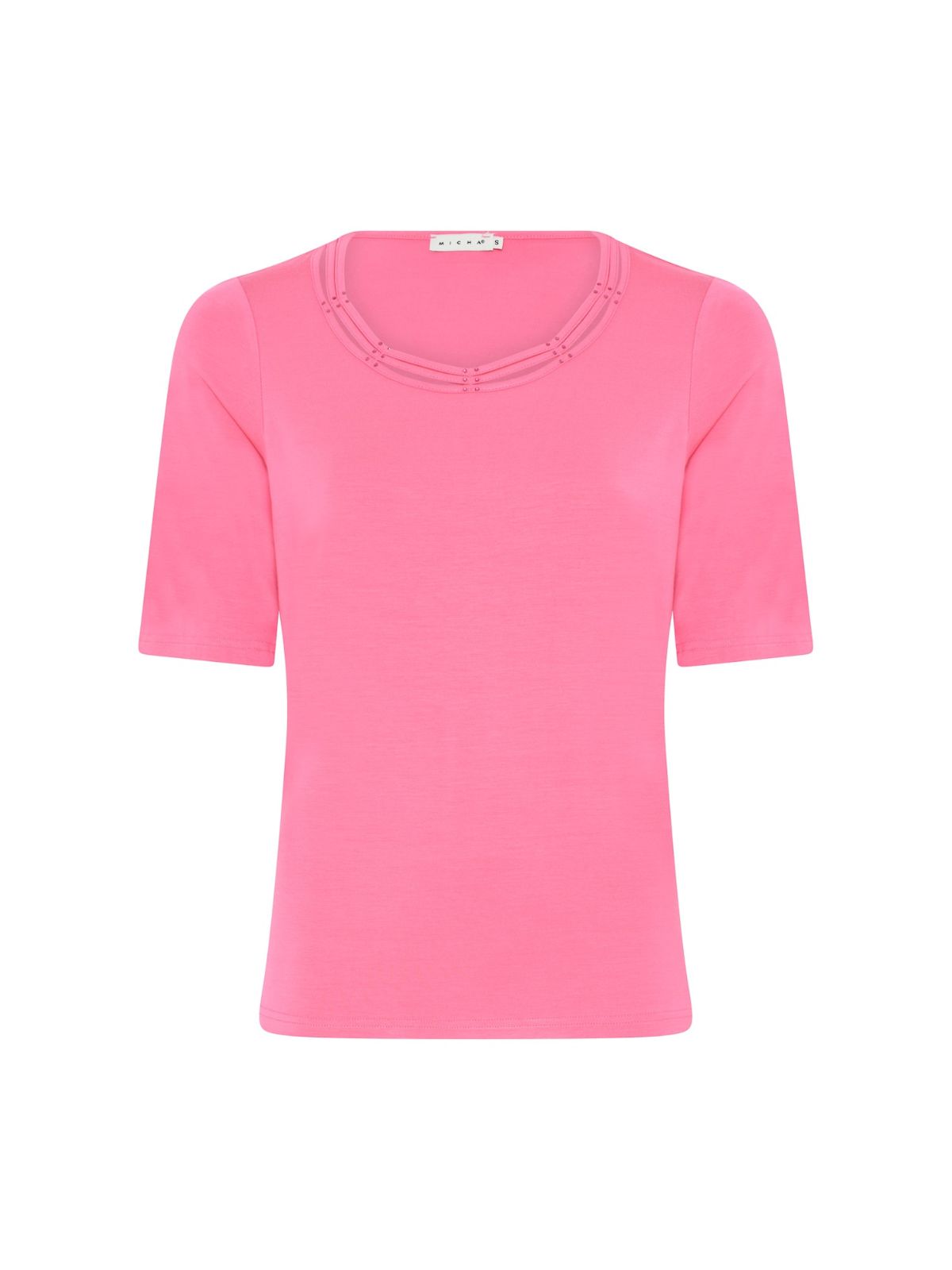 T-SHIRT MED FLOT UDSKÆRING