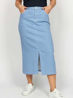 RONJA Stribet Nederdel