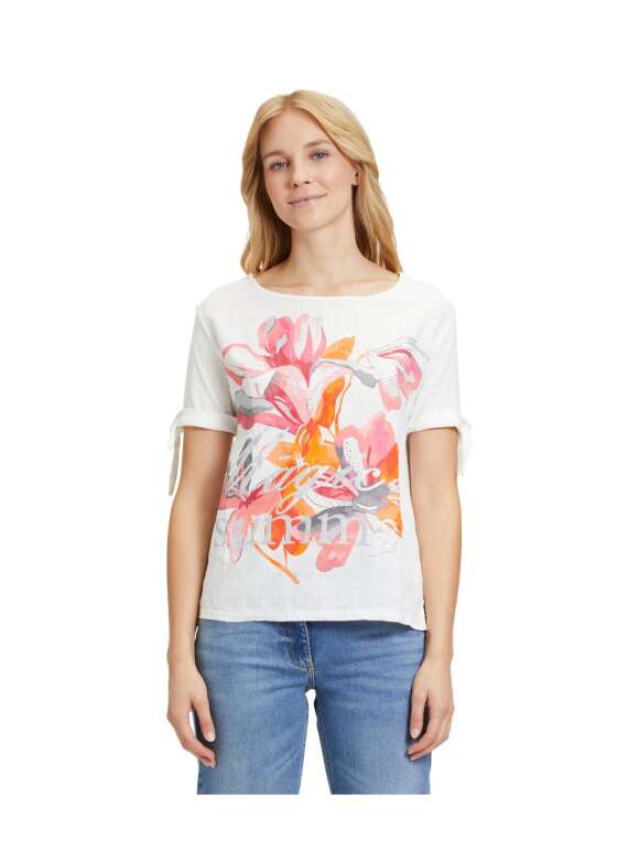 Betty Barclay - T-SHIRT MED ÆRMER DETALJER