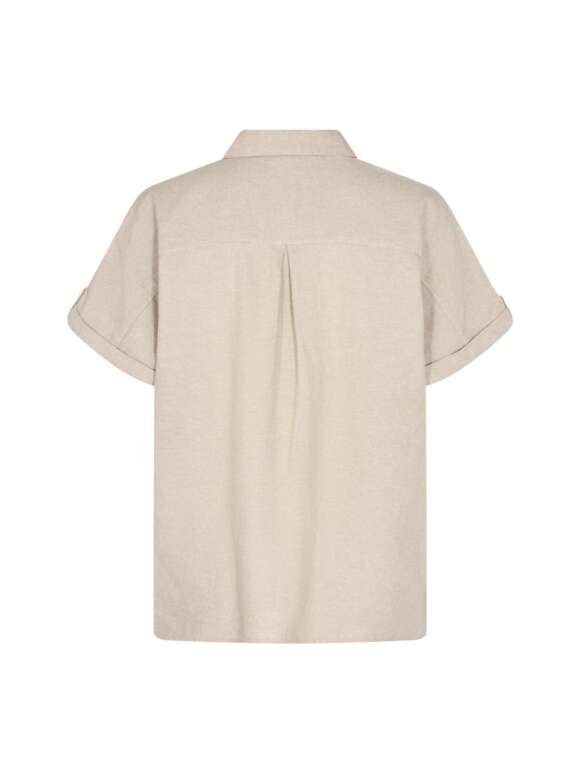 FREEQUENT - LAVA KORTÆRMET SKJORTE