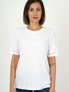 Textil Karntner - T-SHIRT MED RUND HALS