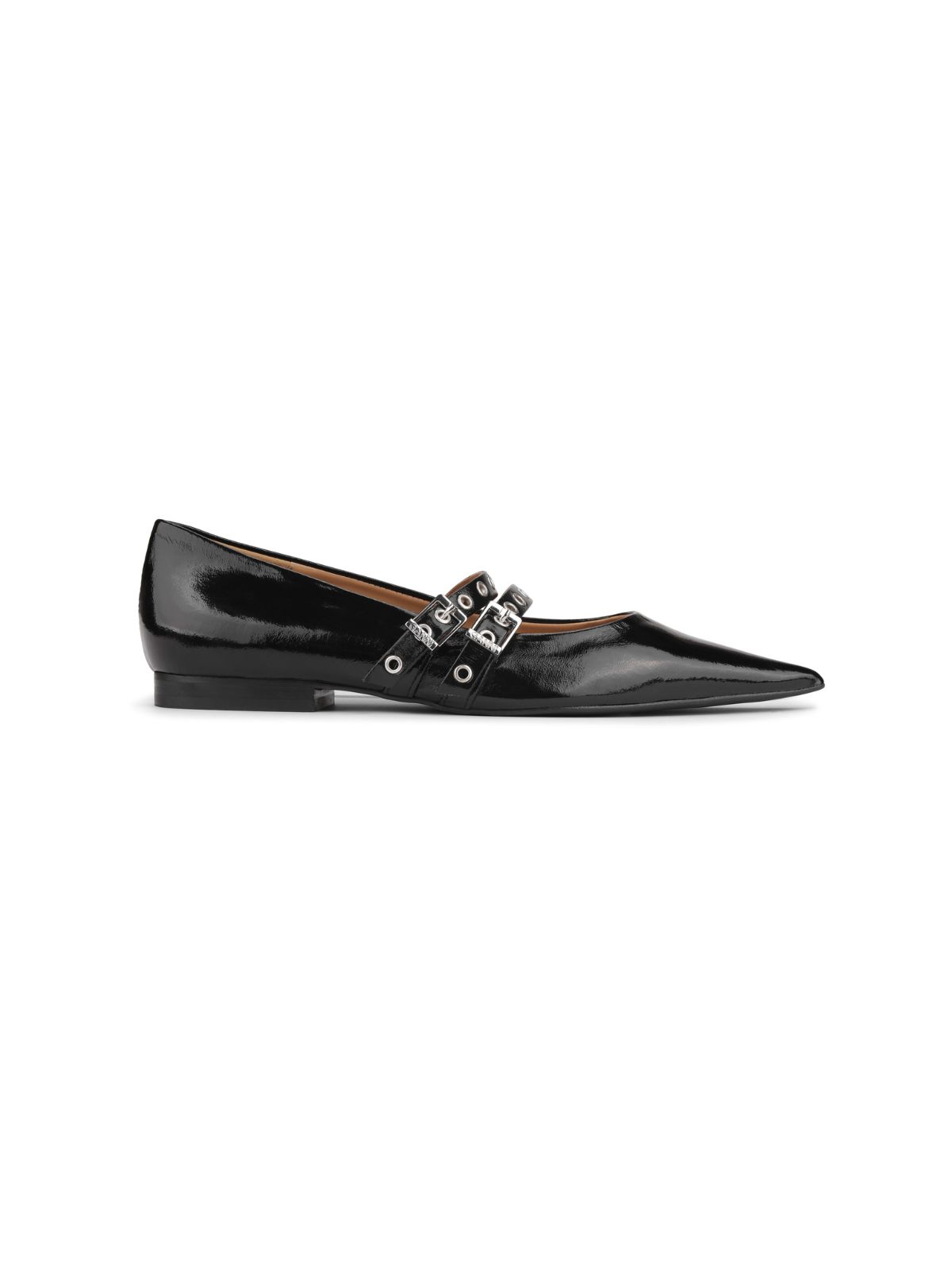 EYELETS BALLERINASKO SORT
