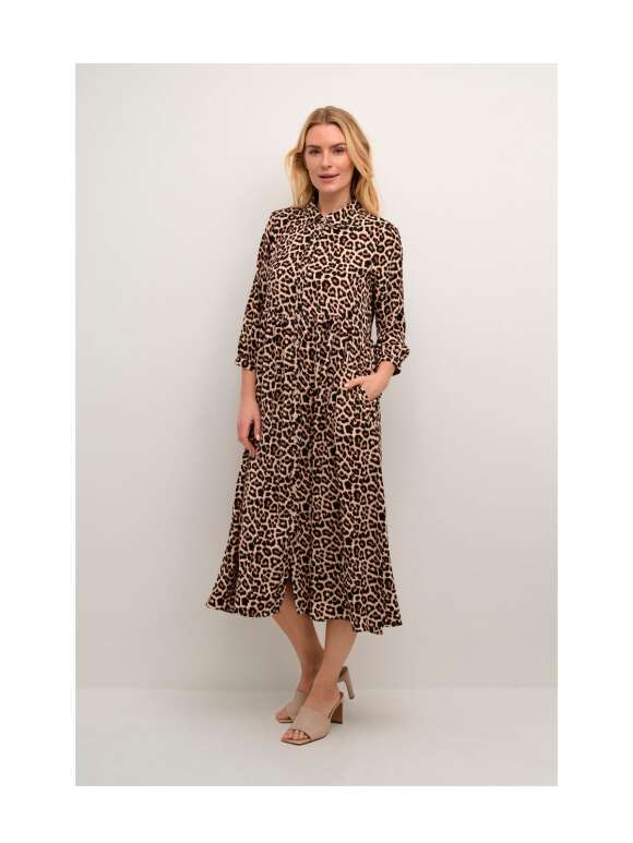 Culture - BESTIL LEOPARD KJOLE