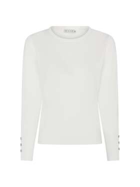 Micha - FINTSTRIKKET BLUSE