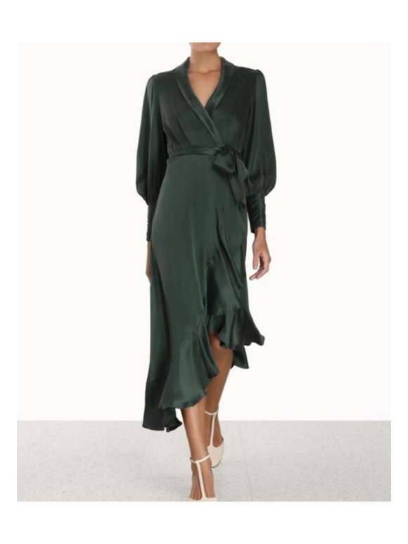 Zimmermann - SILK WRAP KJOLE