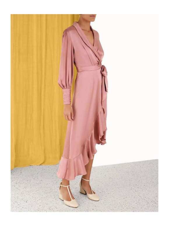 Zimmermann - SILK WRAP KJOLE