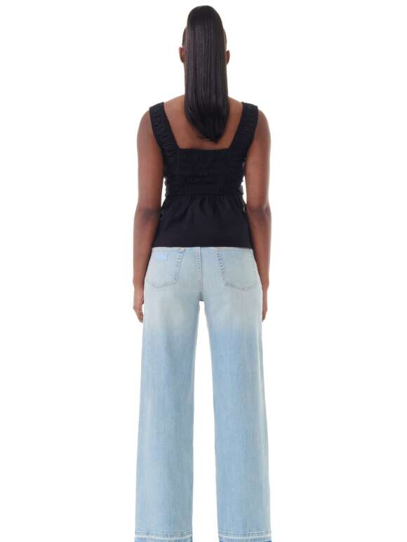 Ganni - Smock Soltop