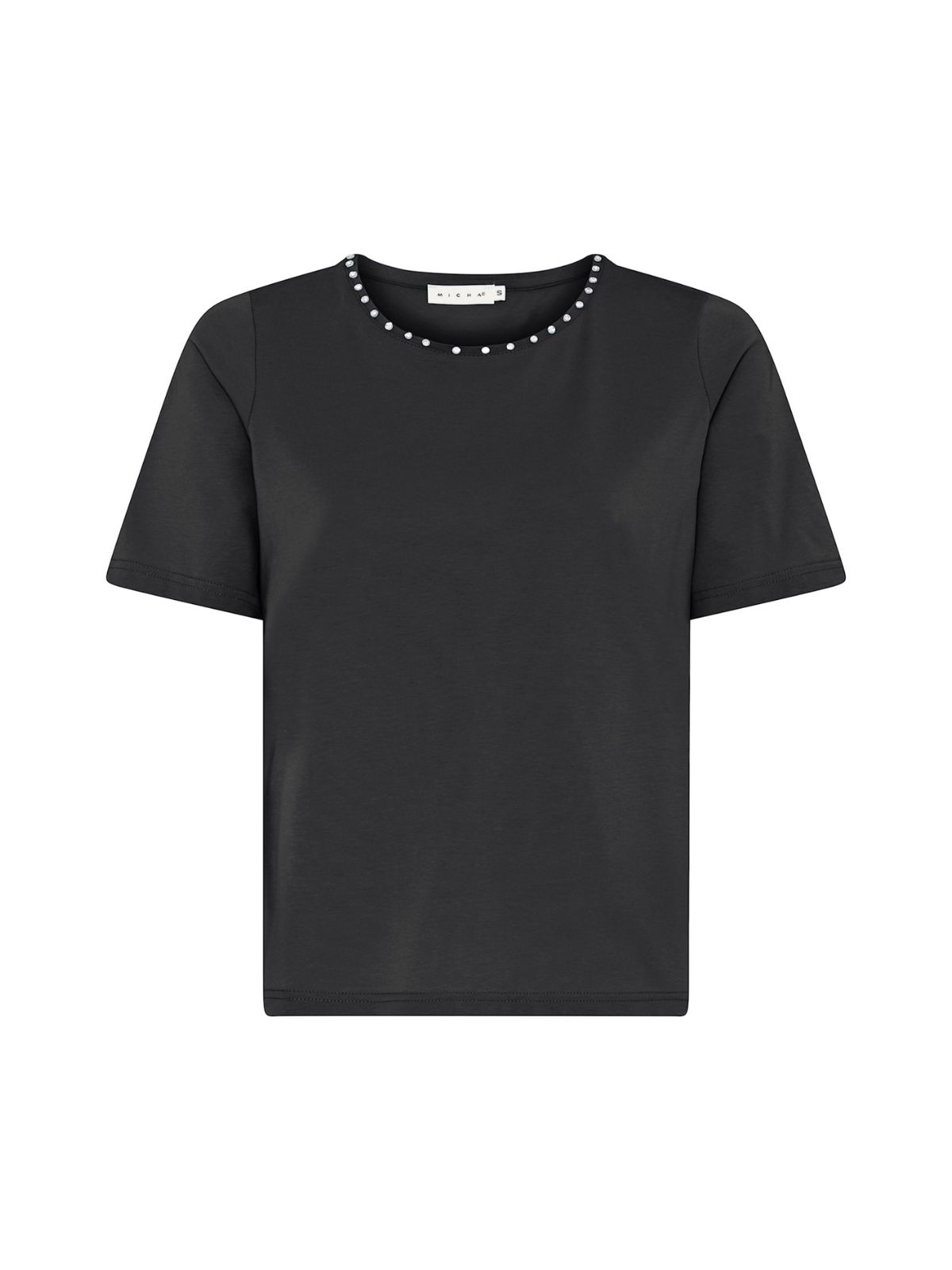 T-SHIRT MED DEKORATIVE STEN