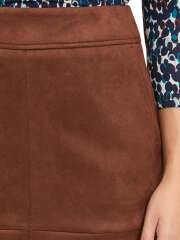 Betty Barclay - Imiteret Ruskinds Nederdel Betty Barclay - Imiteret Ruskinds Nederdel