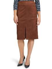 Betty Barclay - Imiteret Ruskinds Nederdel Betty Barclay - Imiteret Ruskinds Nederdel