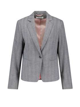 FEMININ STRIBET BLAZER