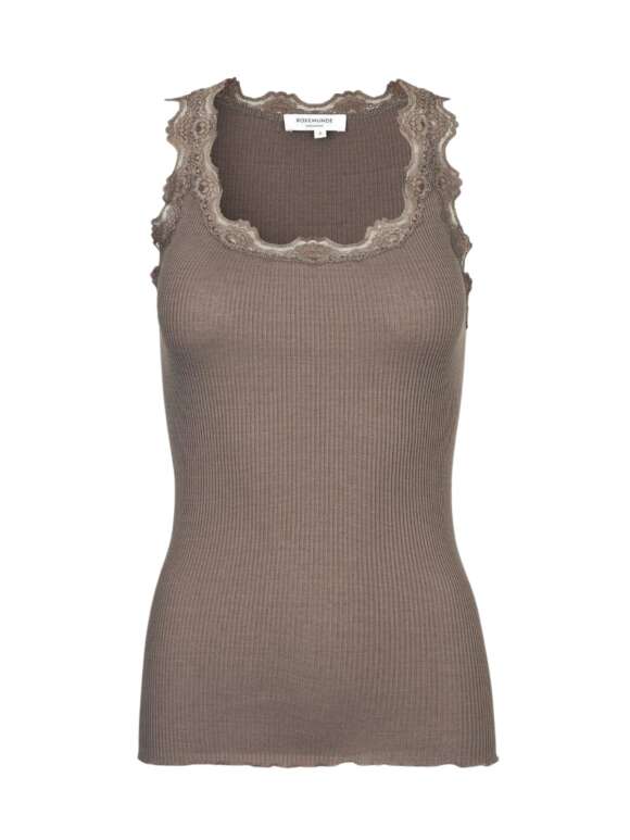 Rosemunde - Blondetop - Mange farver