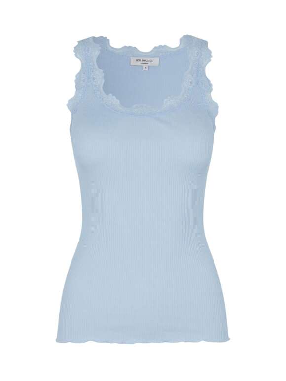 Rosemunde - Blondetop - Mange farver