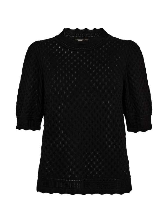 Gina Pullover 204511 Brilliant White Strik Fra Freequent