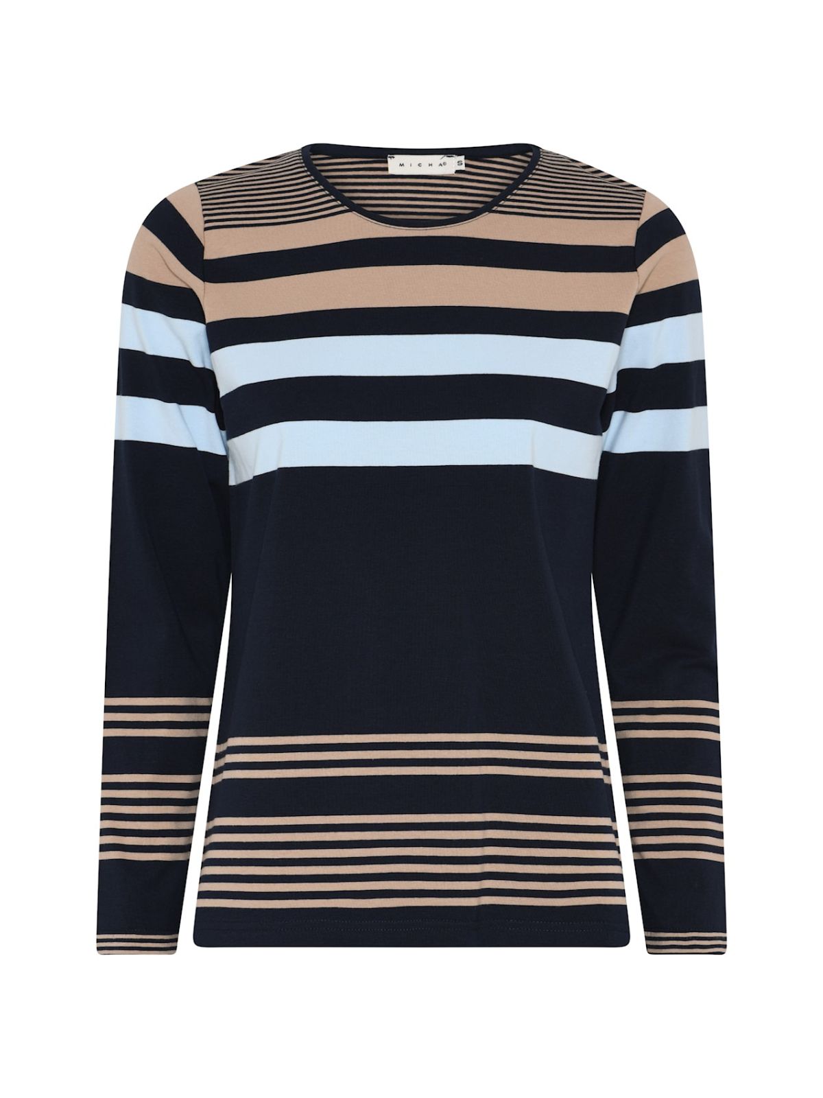 STRIBET BASIS BLUSE