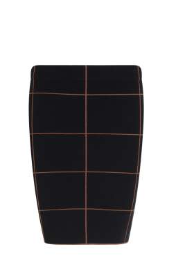 Raffineret Strik Nederdel