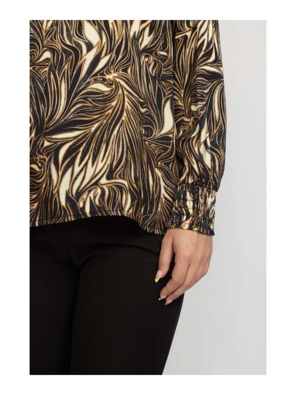 2-Biz - SUNSINE BLUSE SORT 