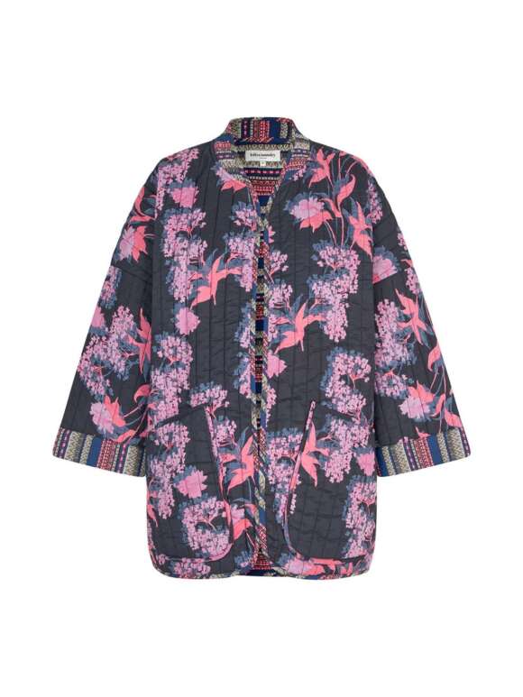 Lollys Laundry - LULU Vatteret Kimono Jakke