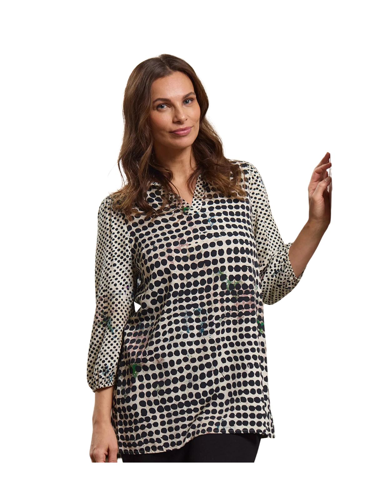 SINIKKA Feminin Tunika Bluse