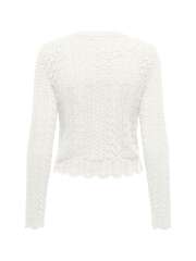 Only - SAGA Kort Struktur Strik