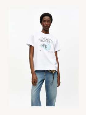 T-SHIRT MED DUCKIE PRINT