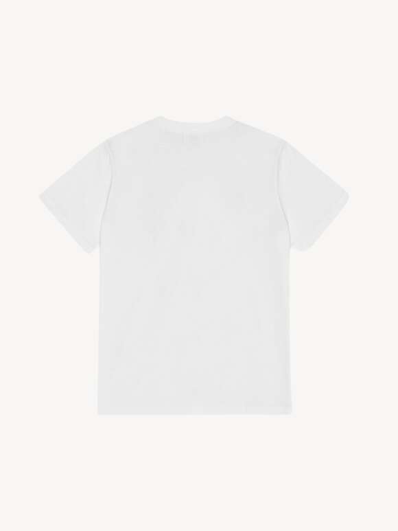 Ganni - LØSTSIDDENDE T-SHIRT TEDDY PRINT
