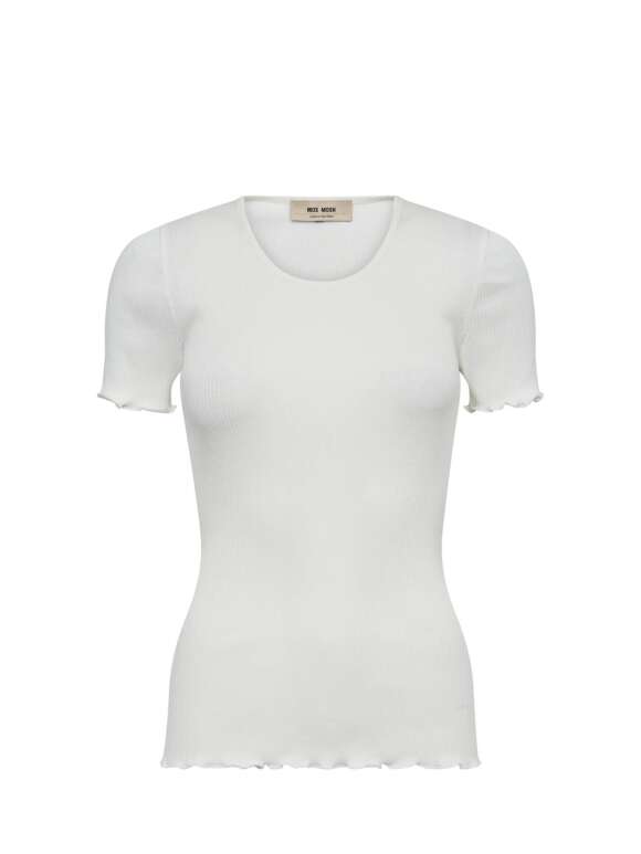 Mos Mosh - ELAINE Feminin Silke/Bomuld Tee