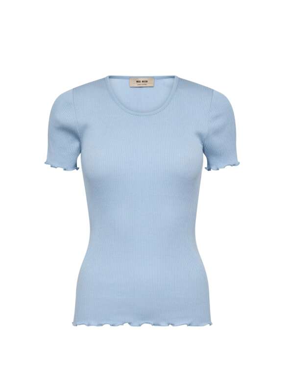 Mos Mosh - ELAINE Feminin Silke/Bomuld Tee
