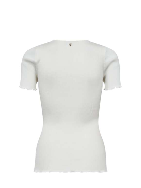 Mos Mosh - ELAINE Feminin Silke/Bomuld Tee