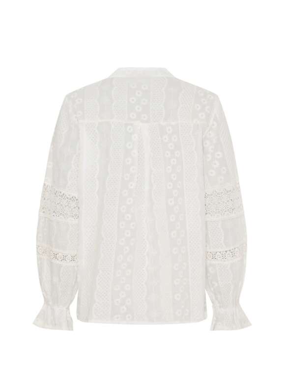 Marta Du Chateau - AZELIE SHIRT Elegant Blondeskjorte