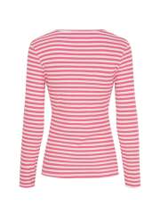 Marta Du Chateau - JOSIANE LS TEE Stribet T-shirt