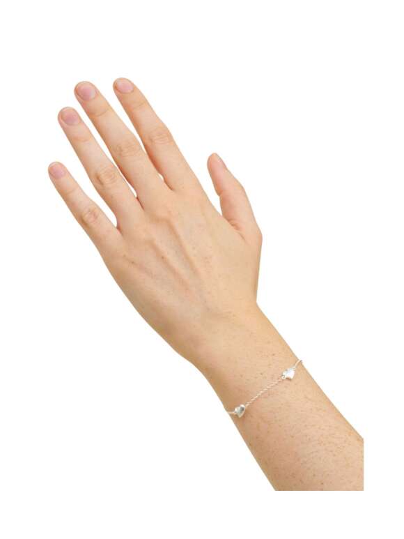 Pure by Nat - ESMEE BRACELET W. HEARTS